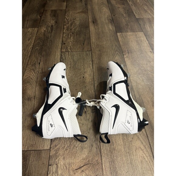 Nike Alpha Menace Pro 3 Detachable Football Cleats Men's Size 11.5 DH3293-100 - Picture 4 of 7